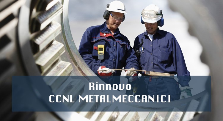 RINNOVO CCNL METALMECCANICI